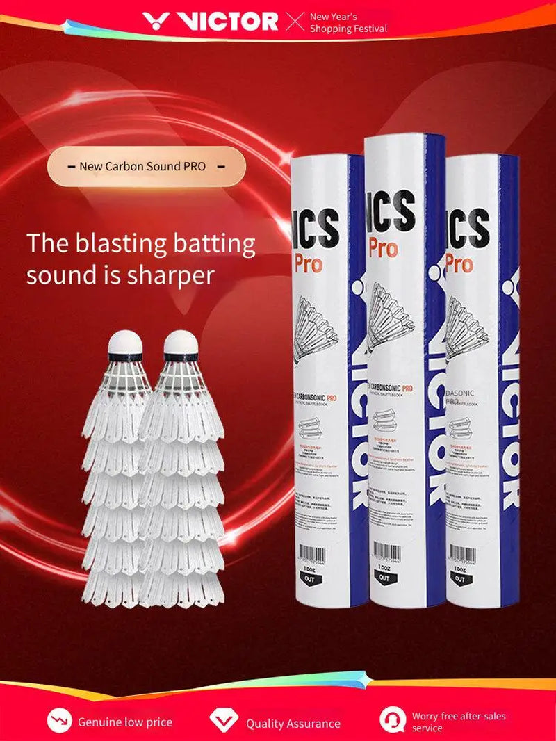 Victor NCS PRO Carbon Synthetic Badminton Shuttlecock