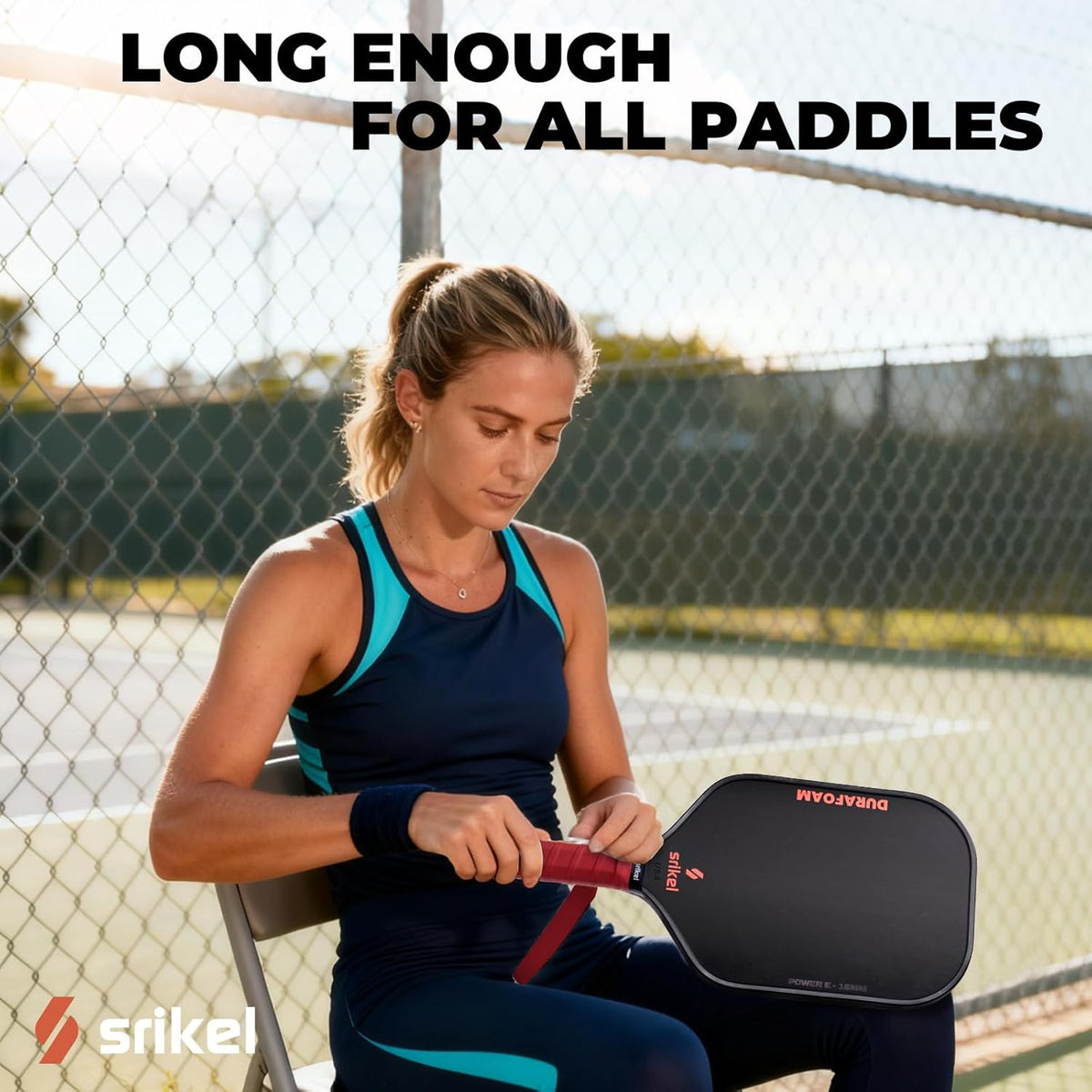 Srikel Tacky Pickleball Overgrips — Energy 6-Pack