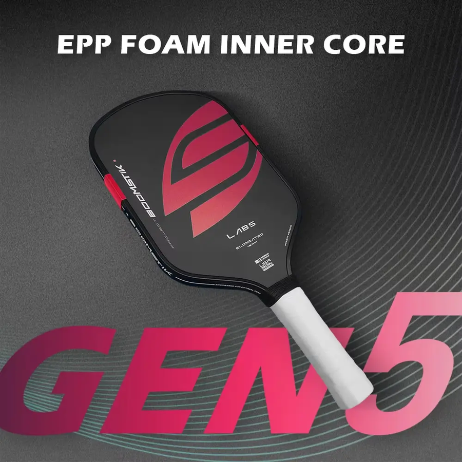 Boomstik Carbon Pickleball Paddle Set — 16 mm Hot-Molded